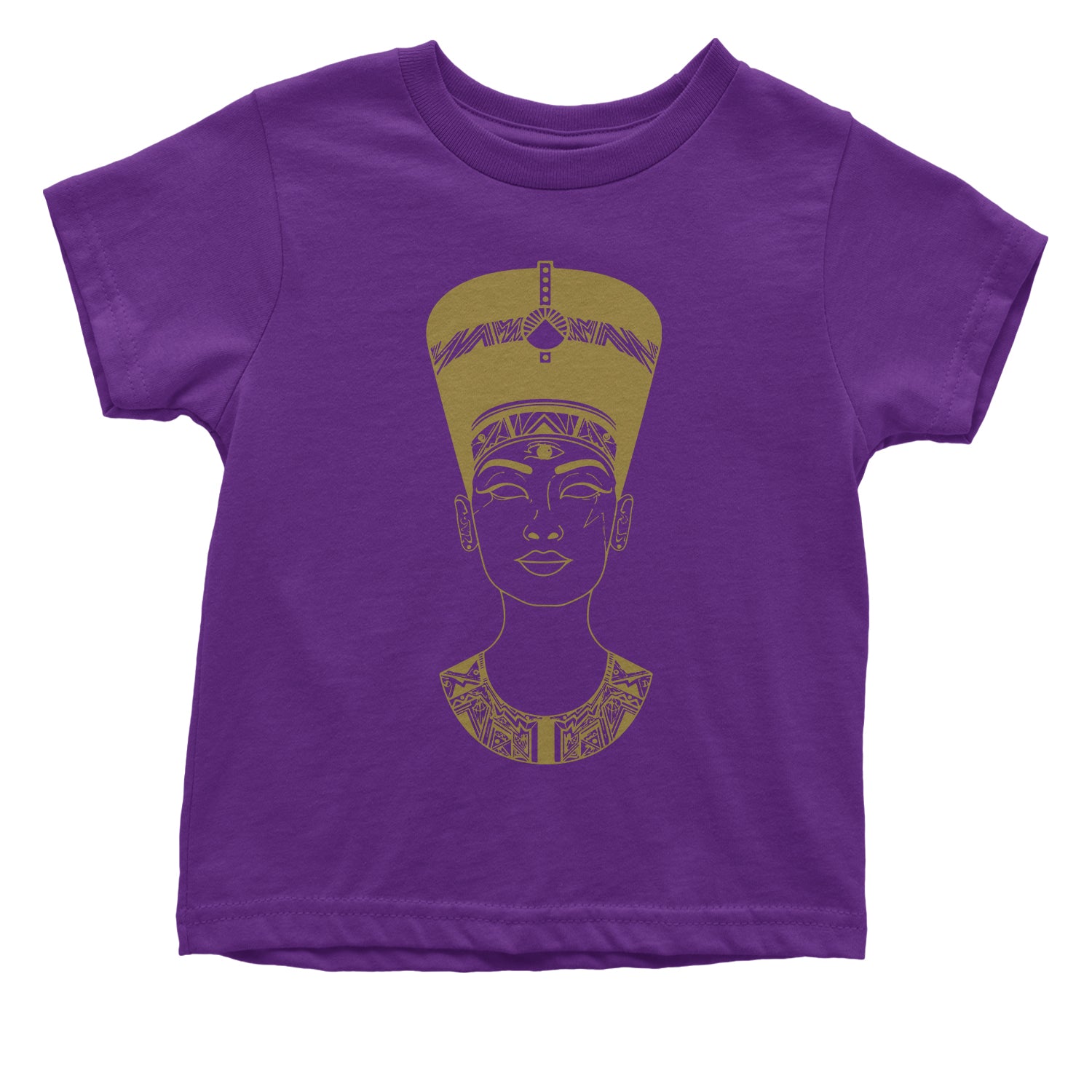 Nefertiti Egyptian Queen Toddler T-Shirt african, american, aten, egyptian, goddess by Expression Tees