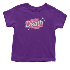 Now I am Become Death Barbenheimer Infant One-Piece Romper Bodysuit or Toddler T-shirt