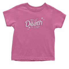 Now I am Become Death Barbenheimer Infant One-Piece Romper Bodysuit or Toddler T-shirt