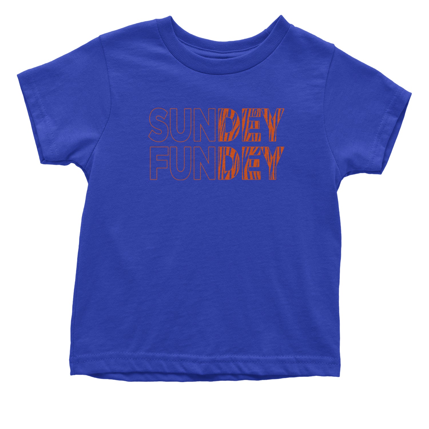 SunDEY FunDEY Sunday Funday Infant One-Piece Romper Bodysuit and Toddler T-shirt ball, burrow, dey, foot, football, joe, ohio, sports, who by Expression Tees