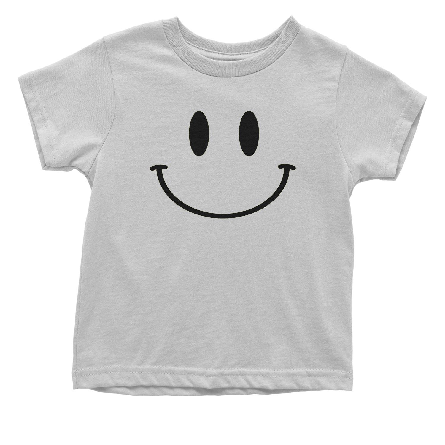 Emoticon Big Smile Face Toddler T-Shirt emoji, emoticon, face, happy, smiley by Expression Tees