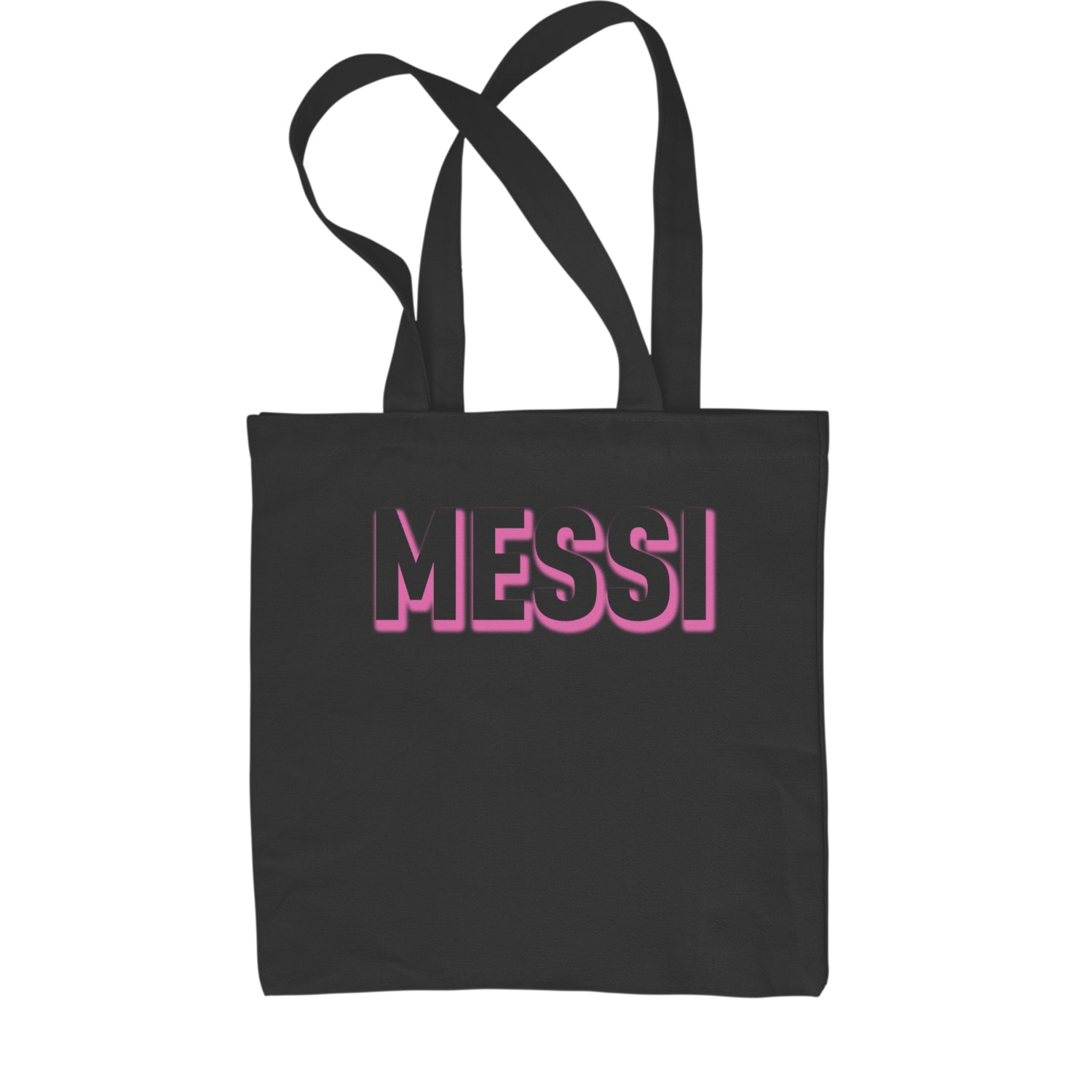 Messi OUTLINE Miami Futbol Shopping Tote Bag