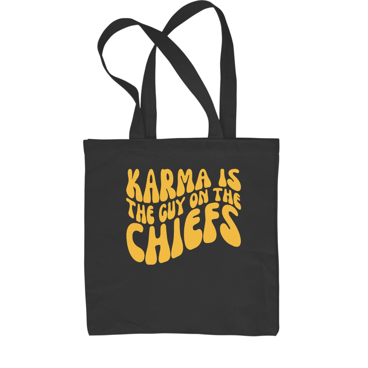 Karma Is The Guy On The Chiefs Boyfriend Shopping Tote Bag