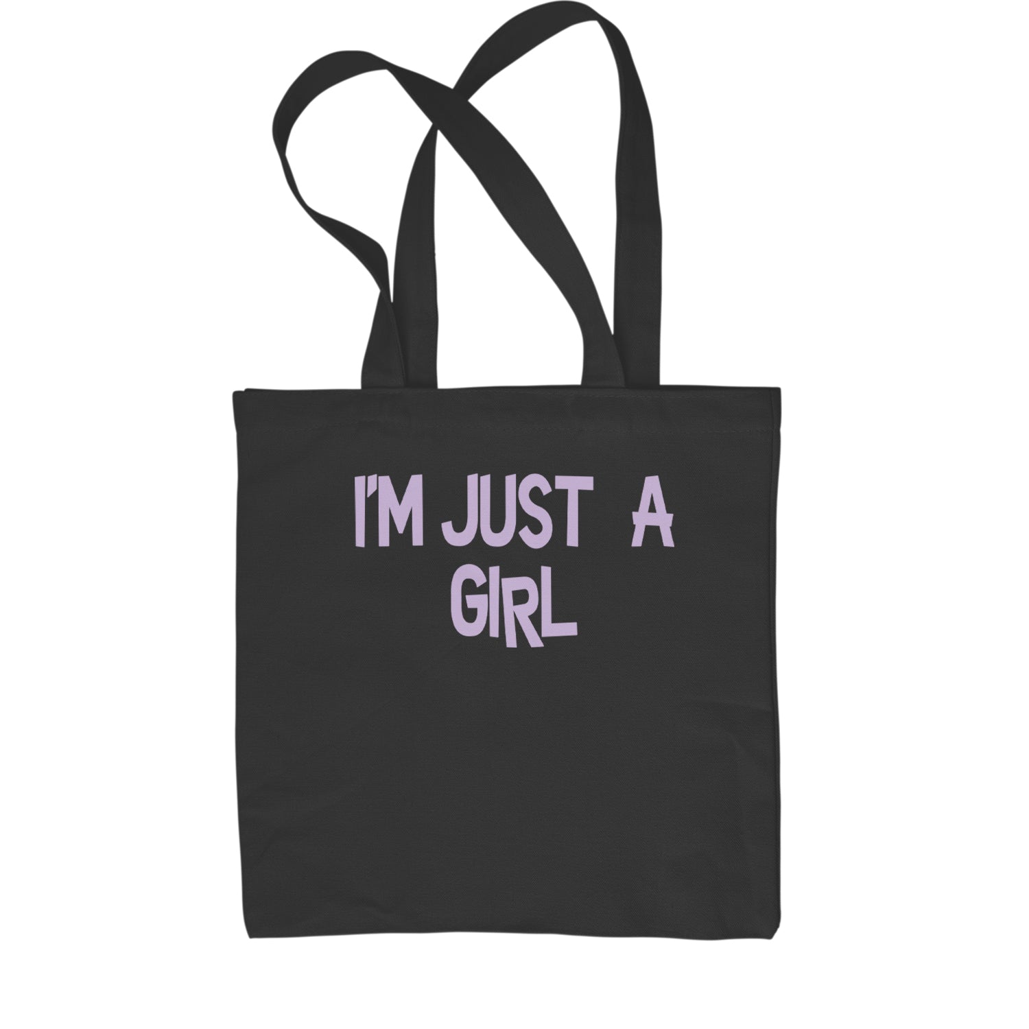 I'm Just A Girl Guts Music Shopping Tote Bag