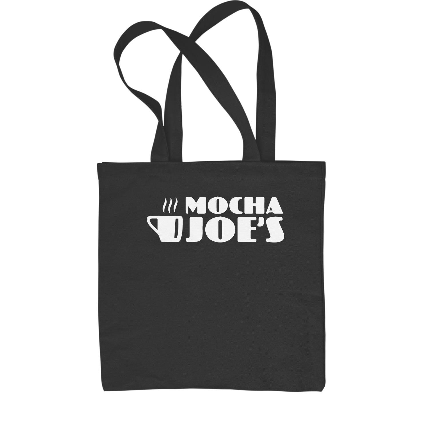 Mocha Joe's Enthusiastic Coffee Shopping Tote Bag coffee, cup, david, enthusiasm, joe, mocha, of by Expression Tees