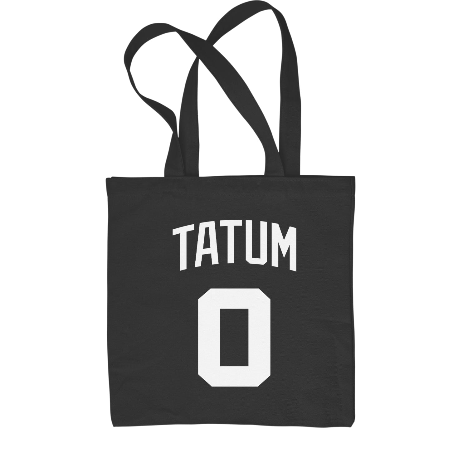 Tatum #0 Basketball Shopping Tote Bag