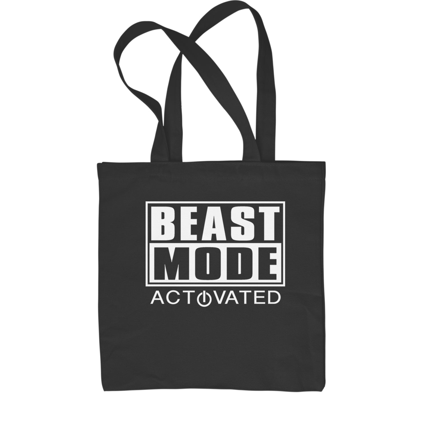 Activated Beast Mode Workout Gym Clothing Shopping Tote Bag