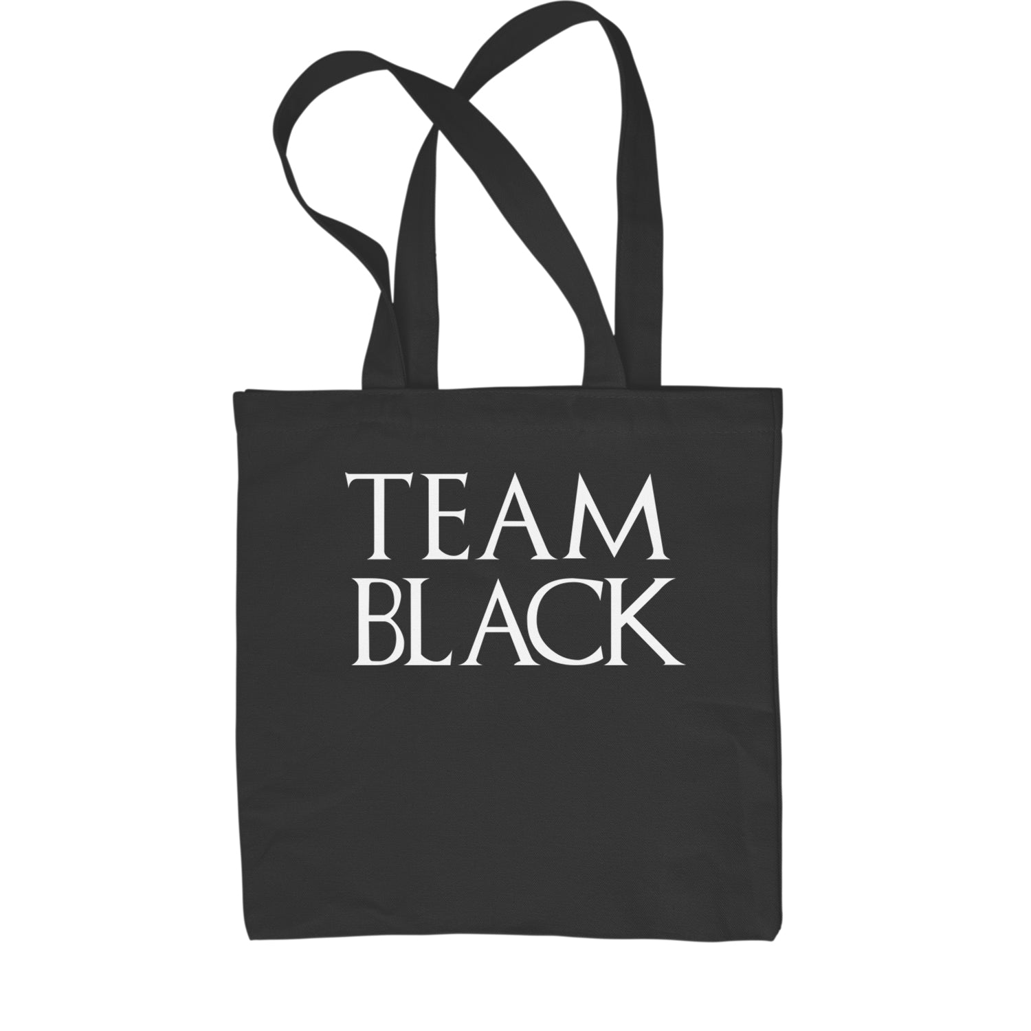 Team Black HotD Shopping Tote Bag alicent, hightower, rhaneyra, targaryen by Expression Tees