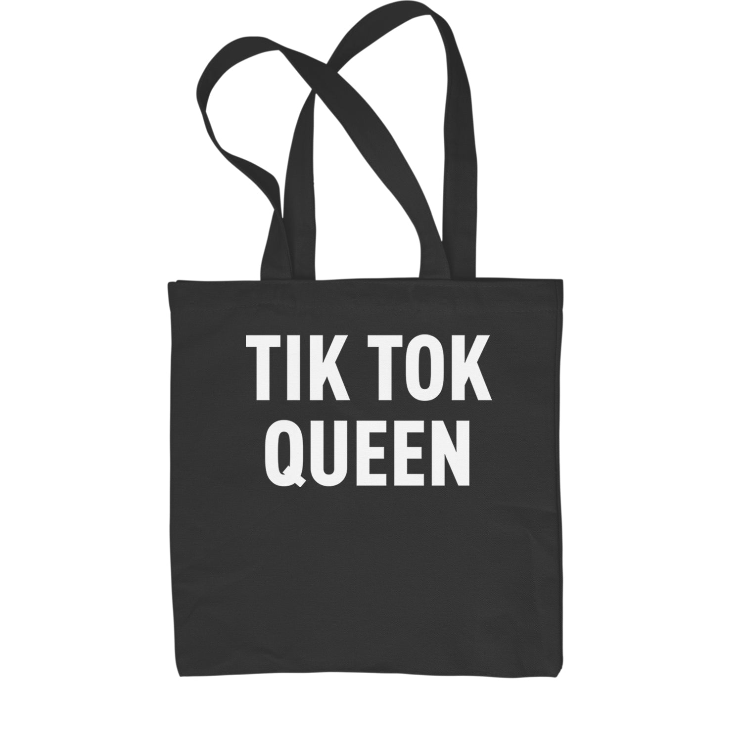 Tik Tok Queen Video Addict Shopping Tote Bag