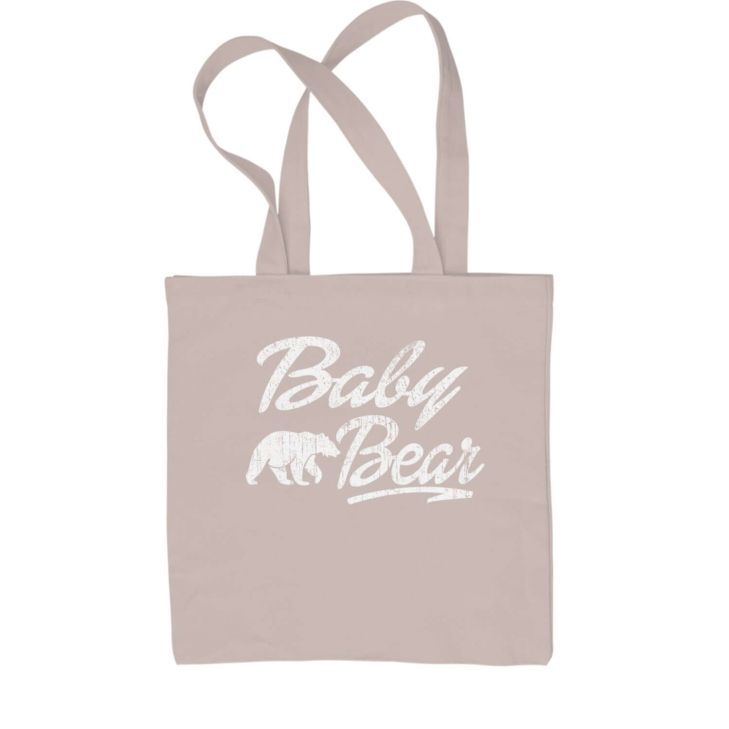 Baby Bear Cub Shopping Tote Bag bear, cub, family, matching, shirts, tribe by Expression Tees