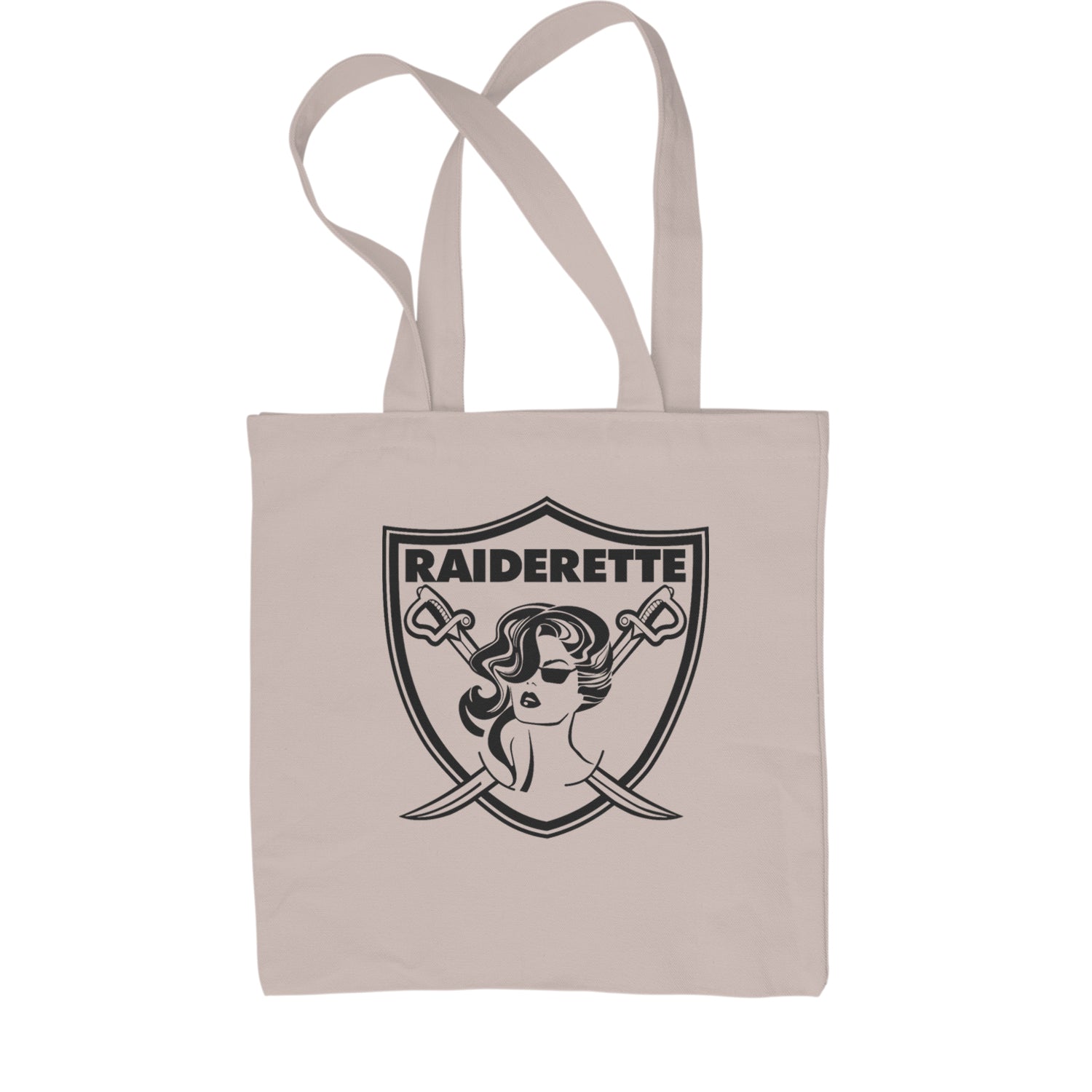 Raiderette Football Gameday Ready Shopping Tote Bag