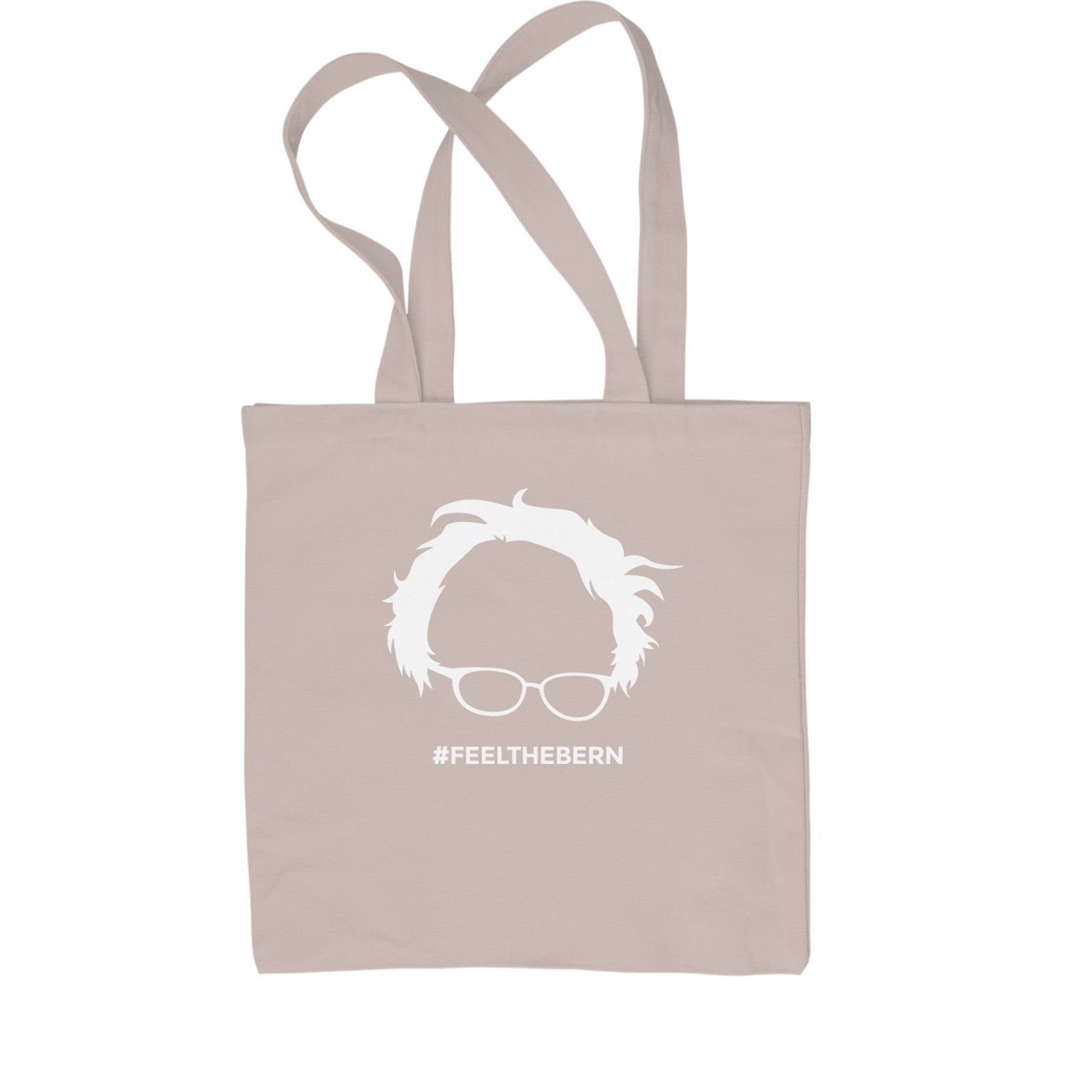 Feel The Bern - Bernie Sanders For President 2024 Shopping Tote Bag bernie, feelthebern, for, president, progressive, sanders, senator, socialist, vermont by Expression Tees