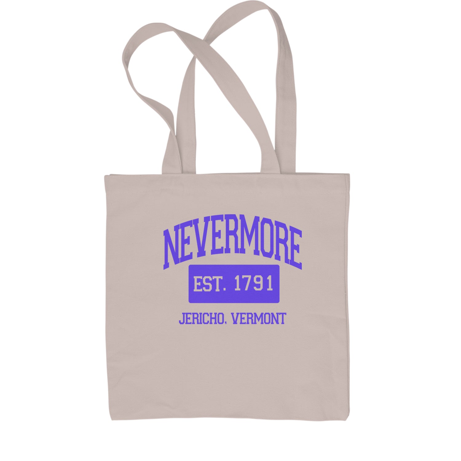 Nevermore Academy Wednesday Shopping Tote Bag addams, family, gomez, morticia, pugsly, ricci, Wednesday by Expression Tees