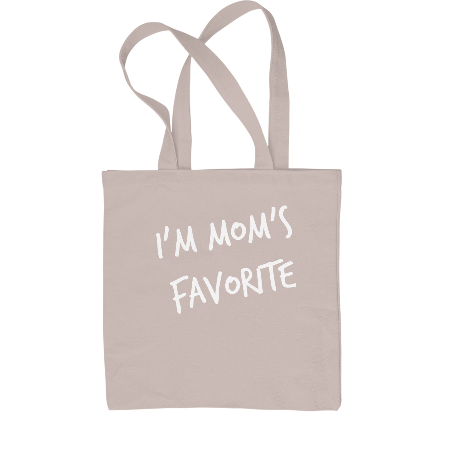 I'm Mom's Favorite Shopping Tote Bag bear, buck, mama, papa by Expression Tees