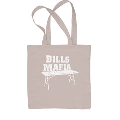 Bills Mafia Football Fan Shopping Tote Bag 