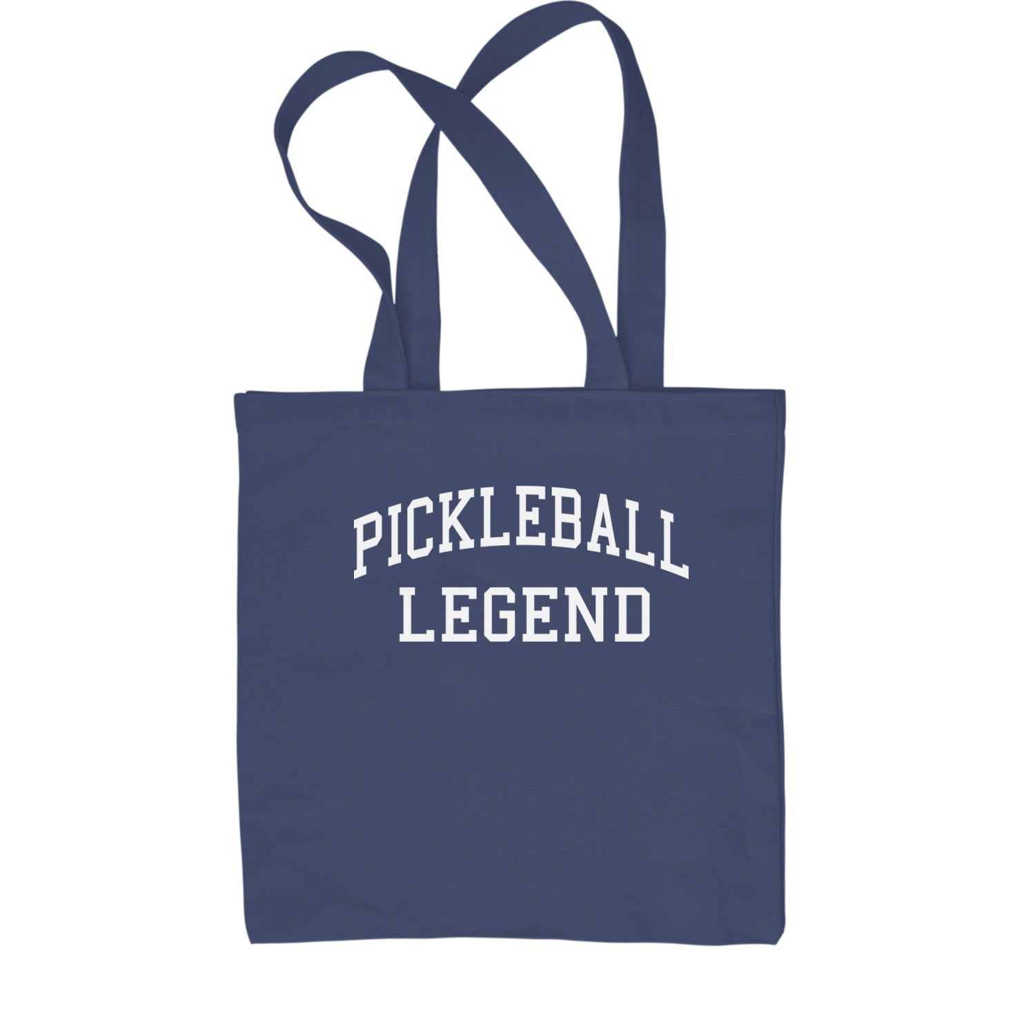 Pickleball Legend Shopping Tote Bag ball, dink, dinking, pickle, pickleball by Expression Tees