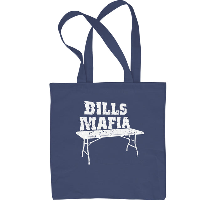 Bills Mafia Football Fan Shopping Tote Bag