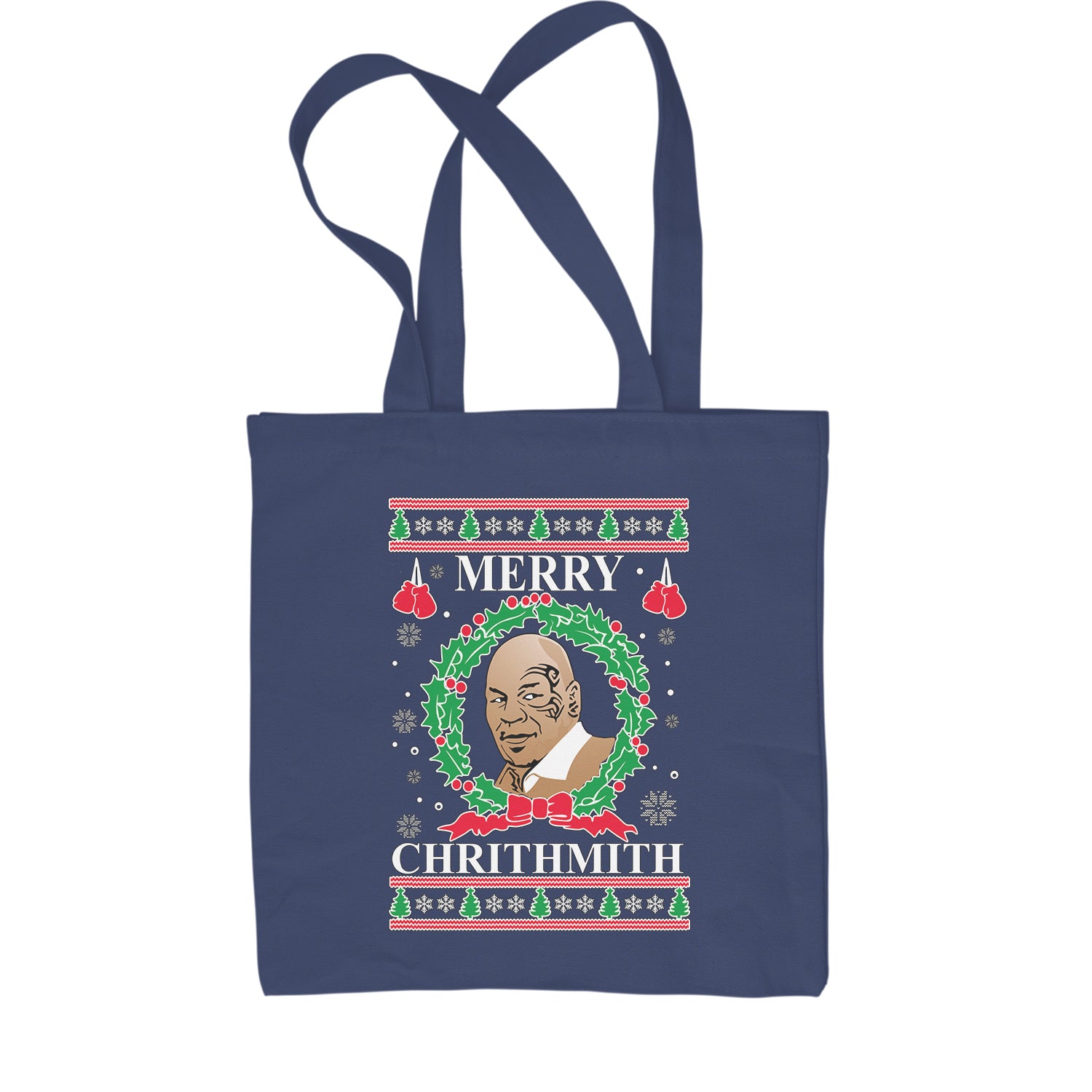 Merry Chrithmith Ugly Christmas Shopping Tote Bag