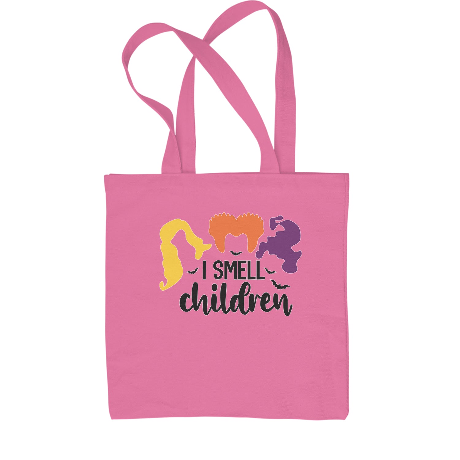 I Smell Children Hocus Pocus Shopping Tote Bag descendants, enchanted, eve, hallows, hocus, or, pocus, sanderson, sisters, treat, trick, witches by Expression Tees