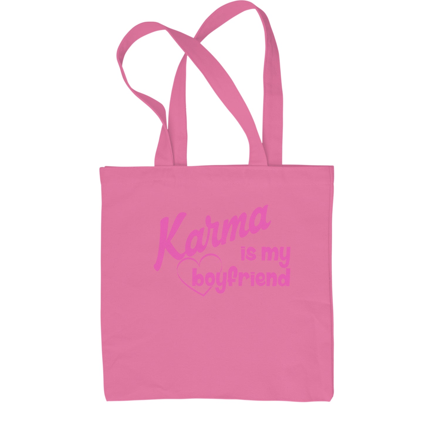 Karma Is My Boyfriend Shopping Tote Bag nation, taylornation by Expression Tees