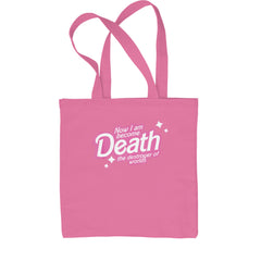 Now I am Become Death Barbenheimer Shopping Tote Bag