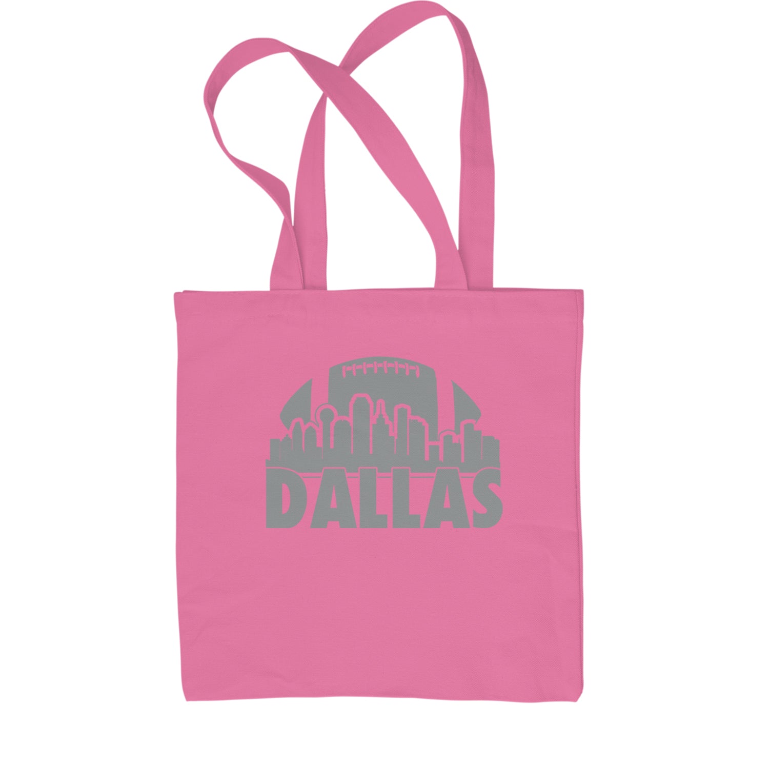 Dallas Texas Skyline Shopping Tote Bag dallas, Texas by Expression Tees