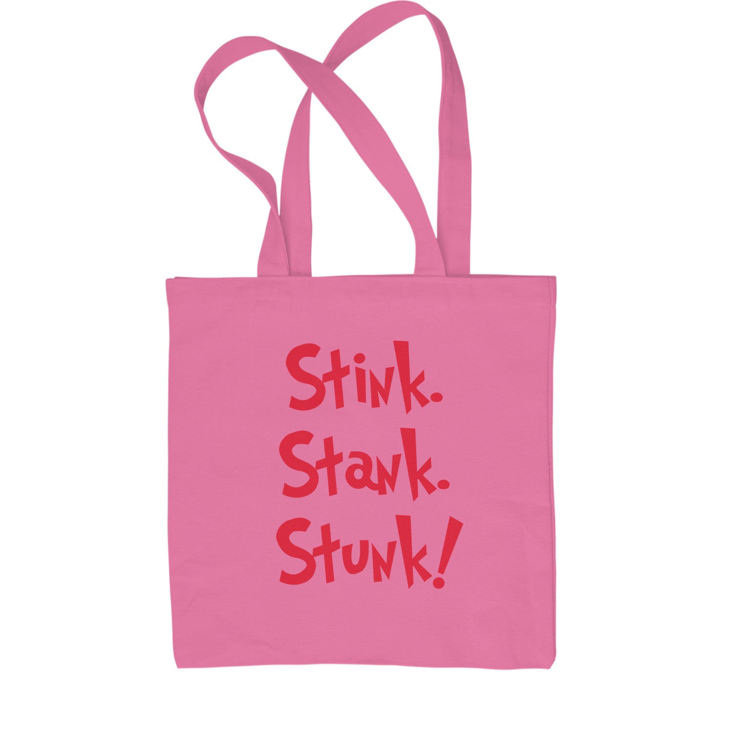 Stink Stank Stunk Grinch Shopping Tote Bag christmas, holiday, sweater, ugly, xmas by Expression Tees