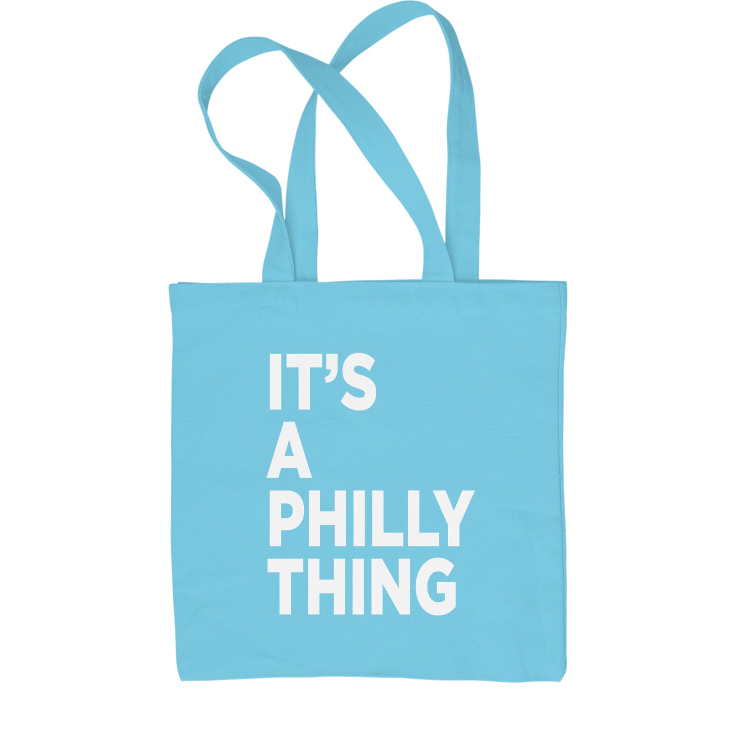 PHILLY It's A Philly Thing Shopping Tote Bag baseball, dilly, filly, football, jawn, morgan, Philadelphia, philli by Expression Tees