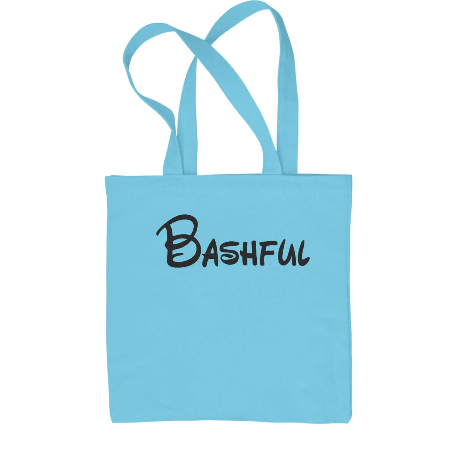 Bashful - 7 Dwarfs Costume Shopping Tote Bag and, costume, dwarfs, group, halloween, matching, seven, snow, the, white by Expression Tees