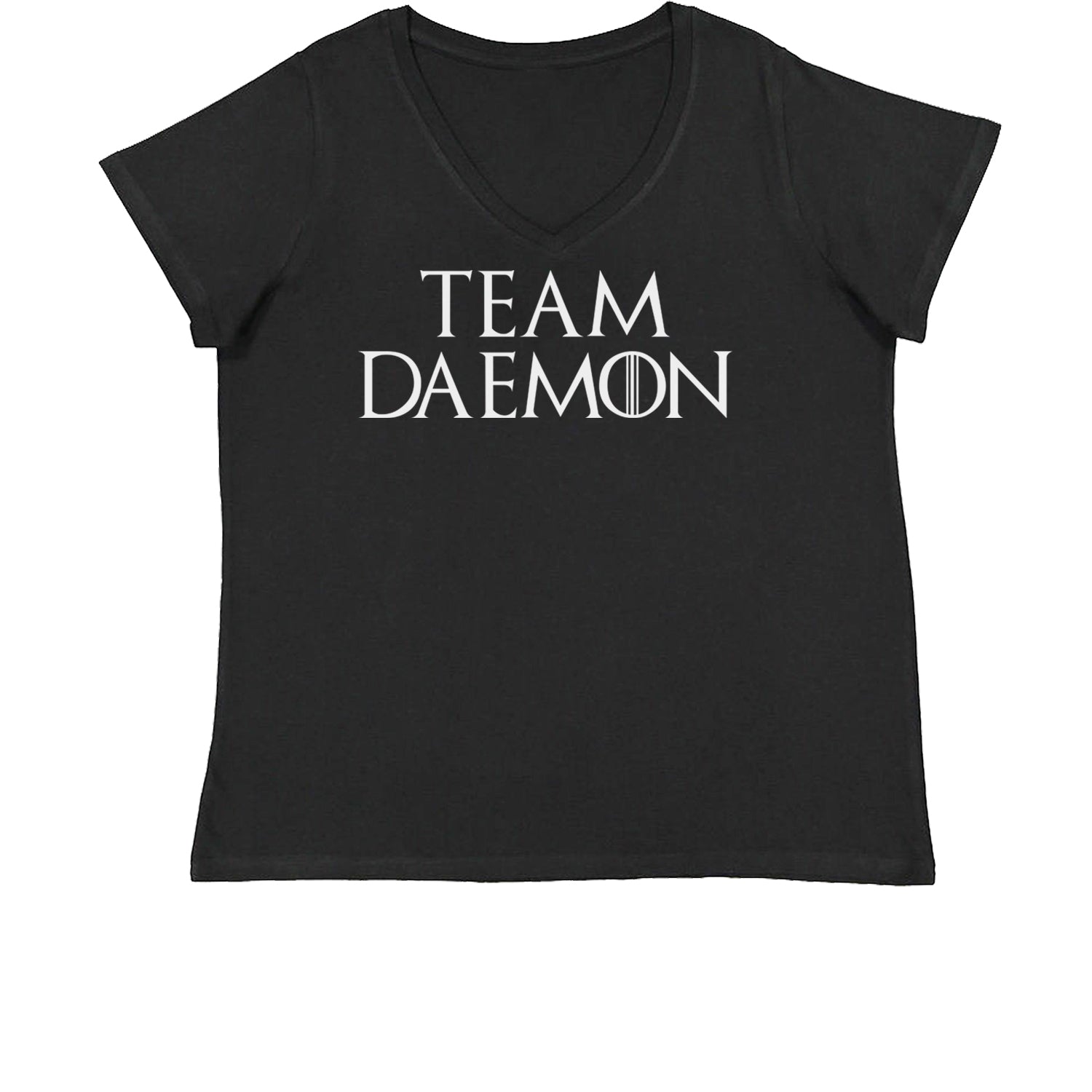 Team Daemon HotD Womens Plus Size V-Neck T-shirt alicent, hightower, rhaneyra, targaryen by Expression Tees