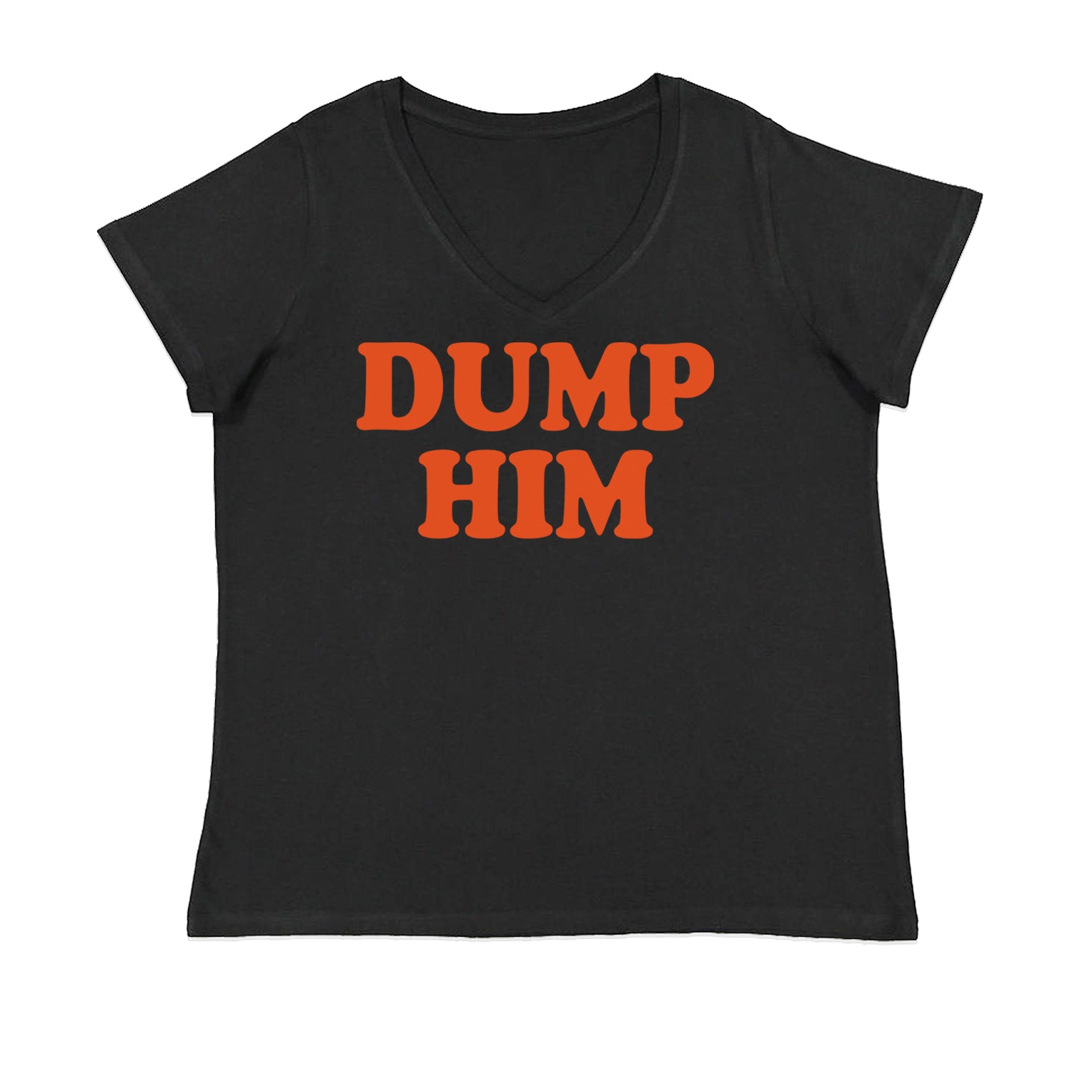 Dump Him Y2K Free Britney Womens Plus Size V-Neck T-shirt