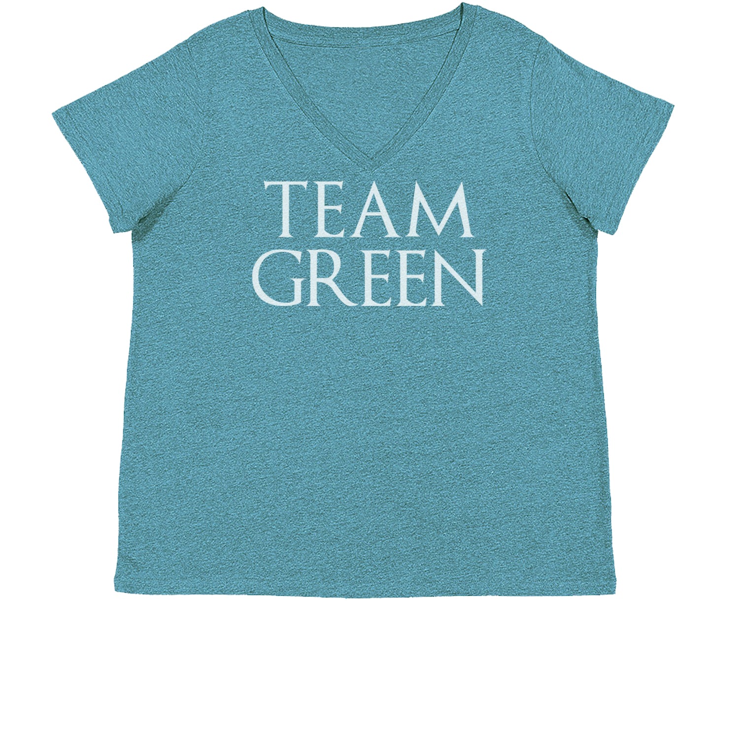 Team Green HotD Womens Plus Size V-Neck T-shirt alicent, hightower, rhaneyra, targaryen by Expression Tees