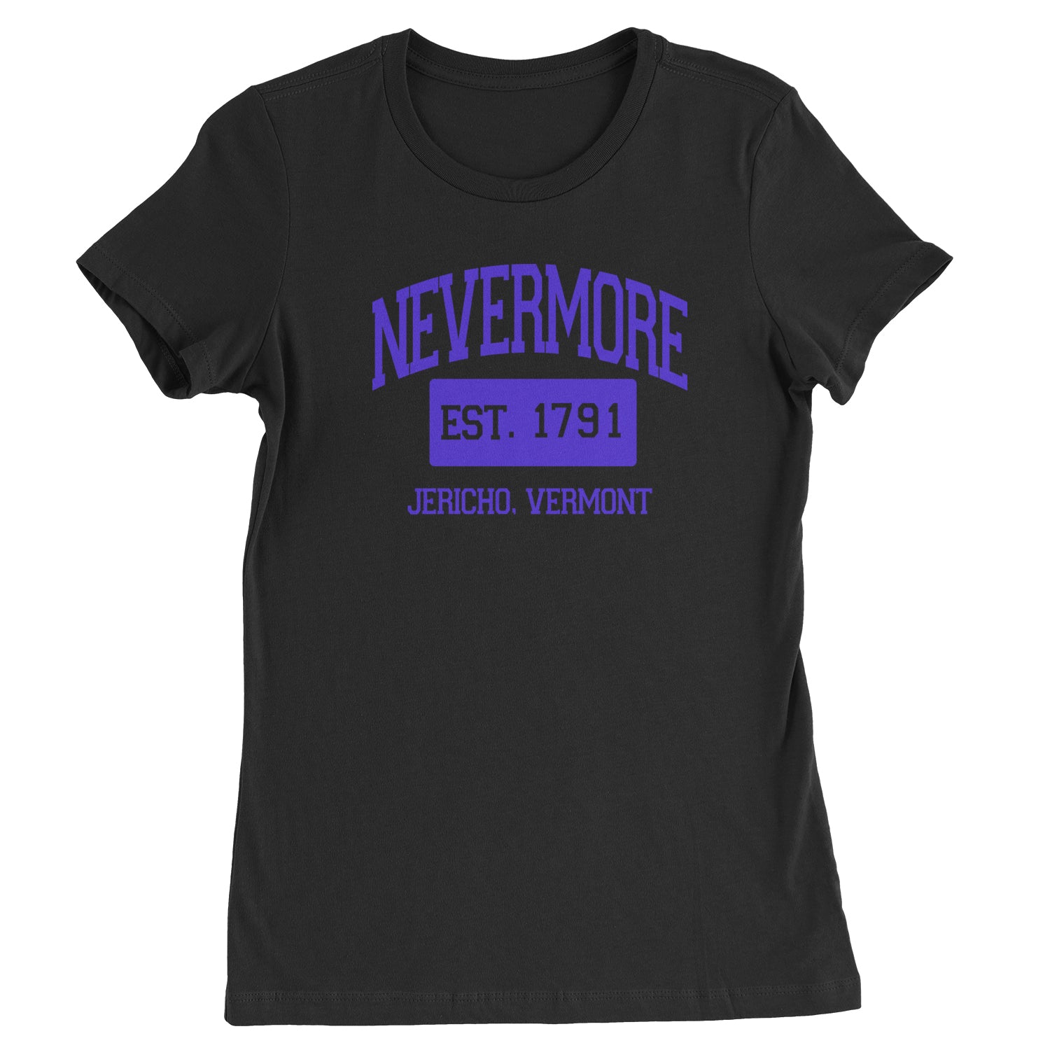Nevermore Academy Wednesday Womens T-shirt addams, family, gomez, morticia, pugsly, ricci, Wednesday by Expression Tees