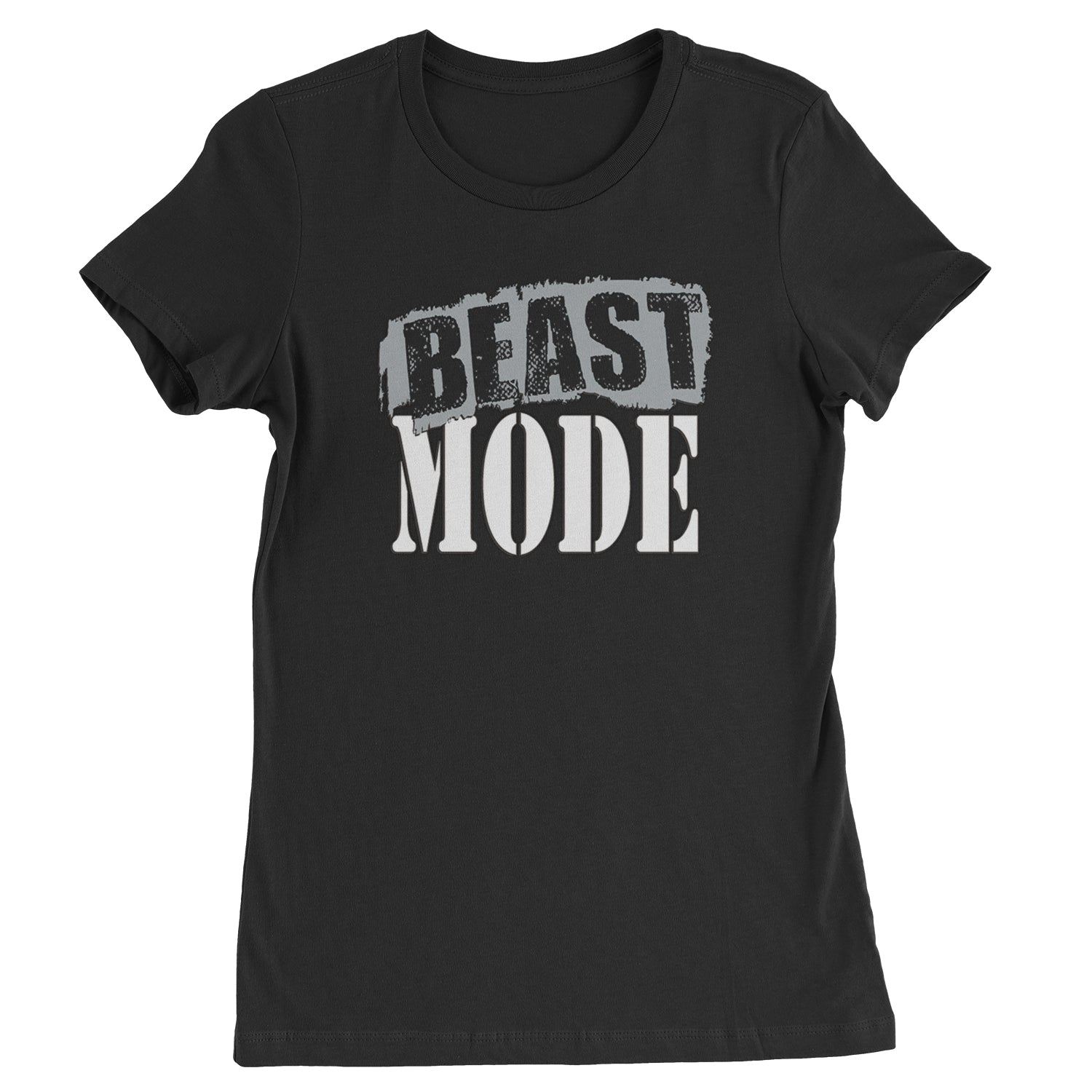 Beast Mode Training Gym Workout Womens T-shirt