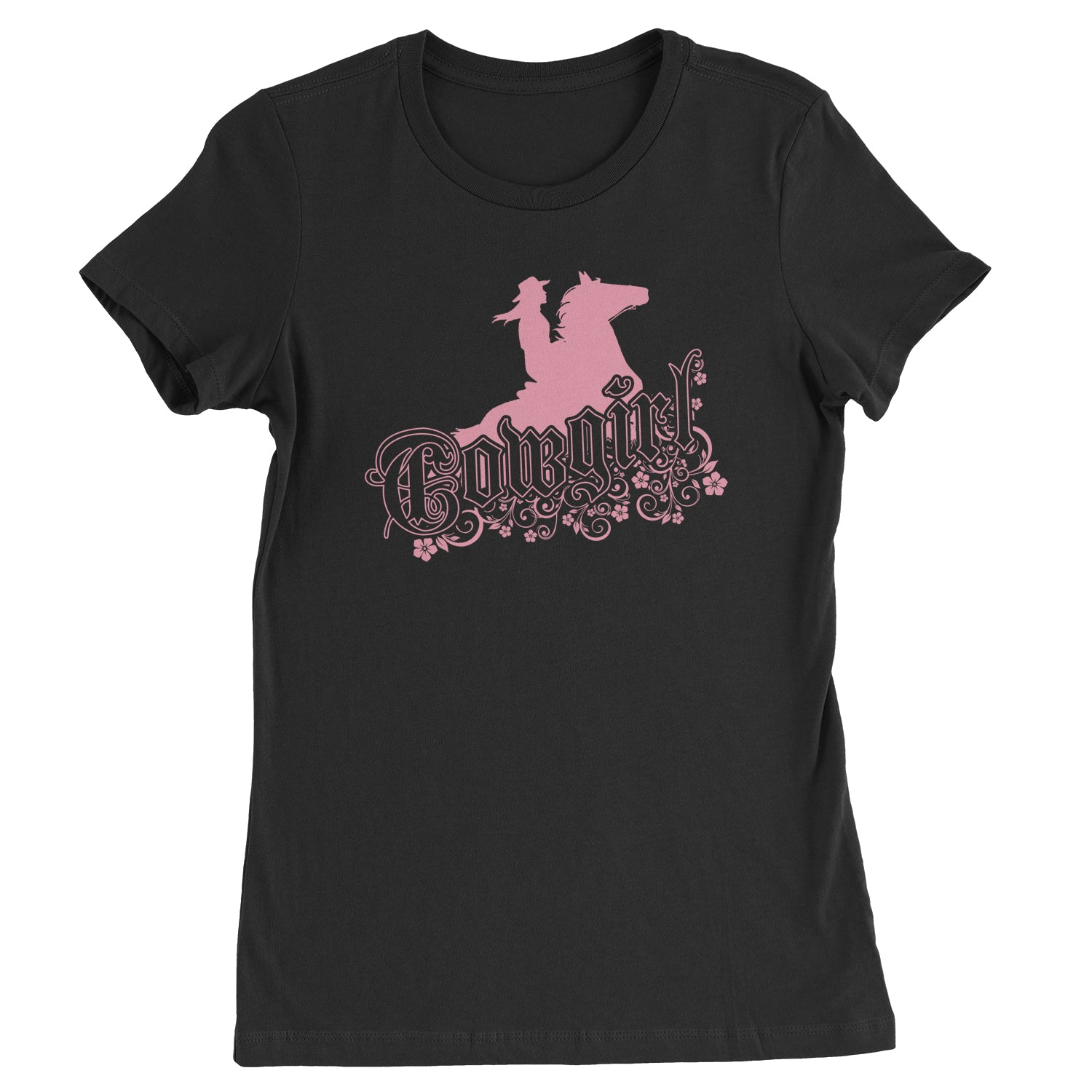 Cowgirl Riding A Horse Womens T-shirt country, daughter, farmers, girl, horses by Expression Tees