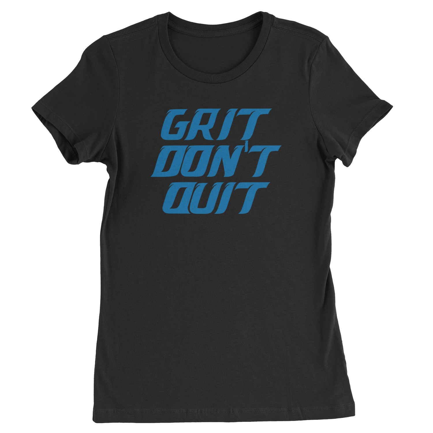 Detroit Grit Don't Quit Womens T-shirt