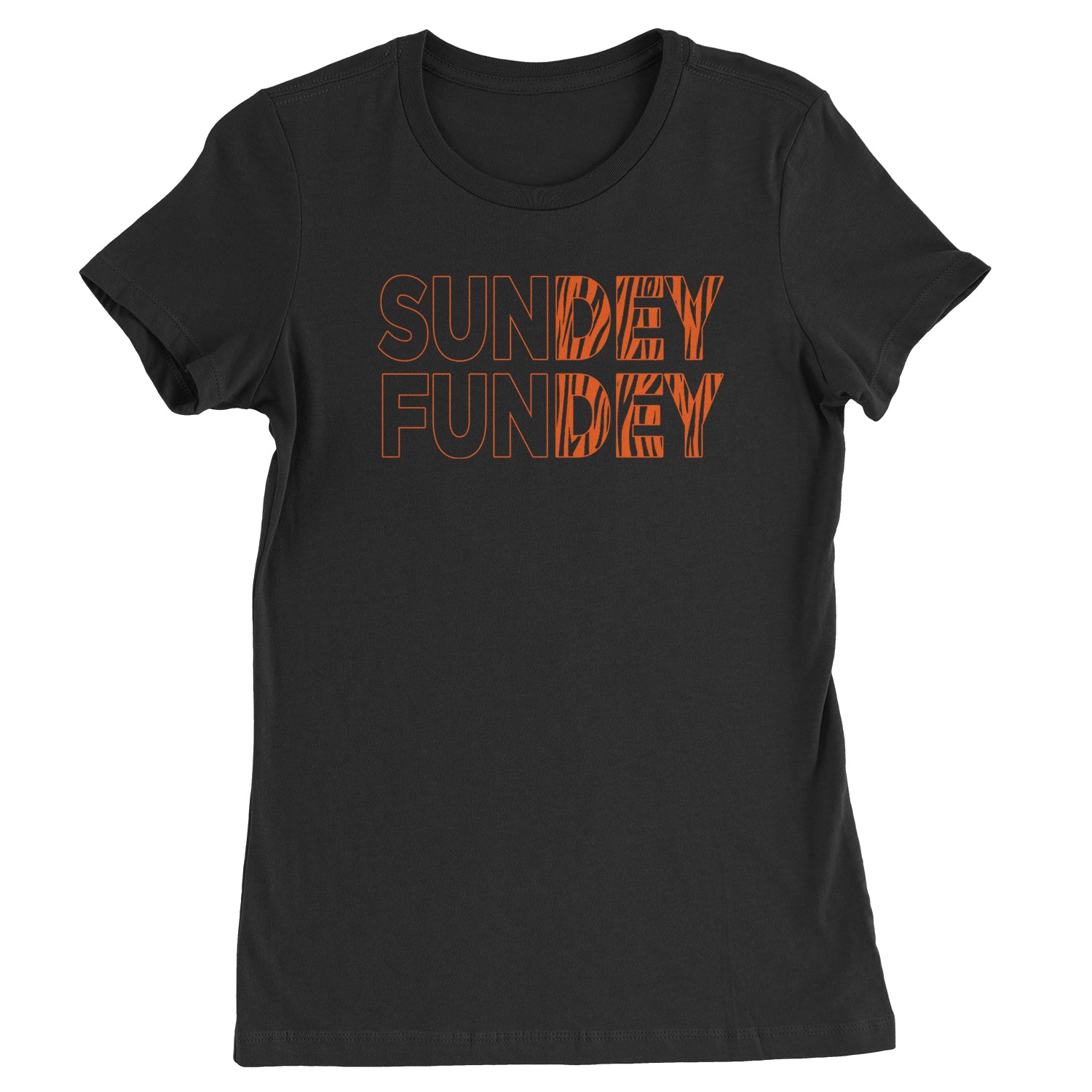 SunDEY FunDEY Sunday Funday Womens T-shirt ball, burrow, dey, foot, football, joe, ohio, sports, who by Expression Tees