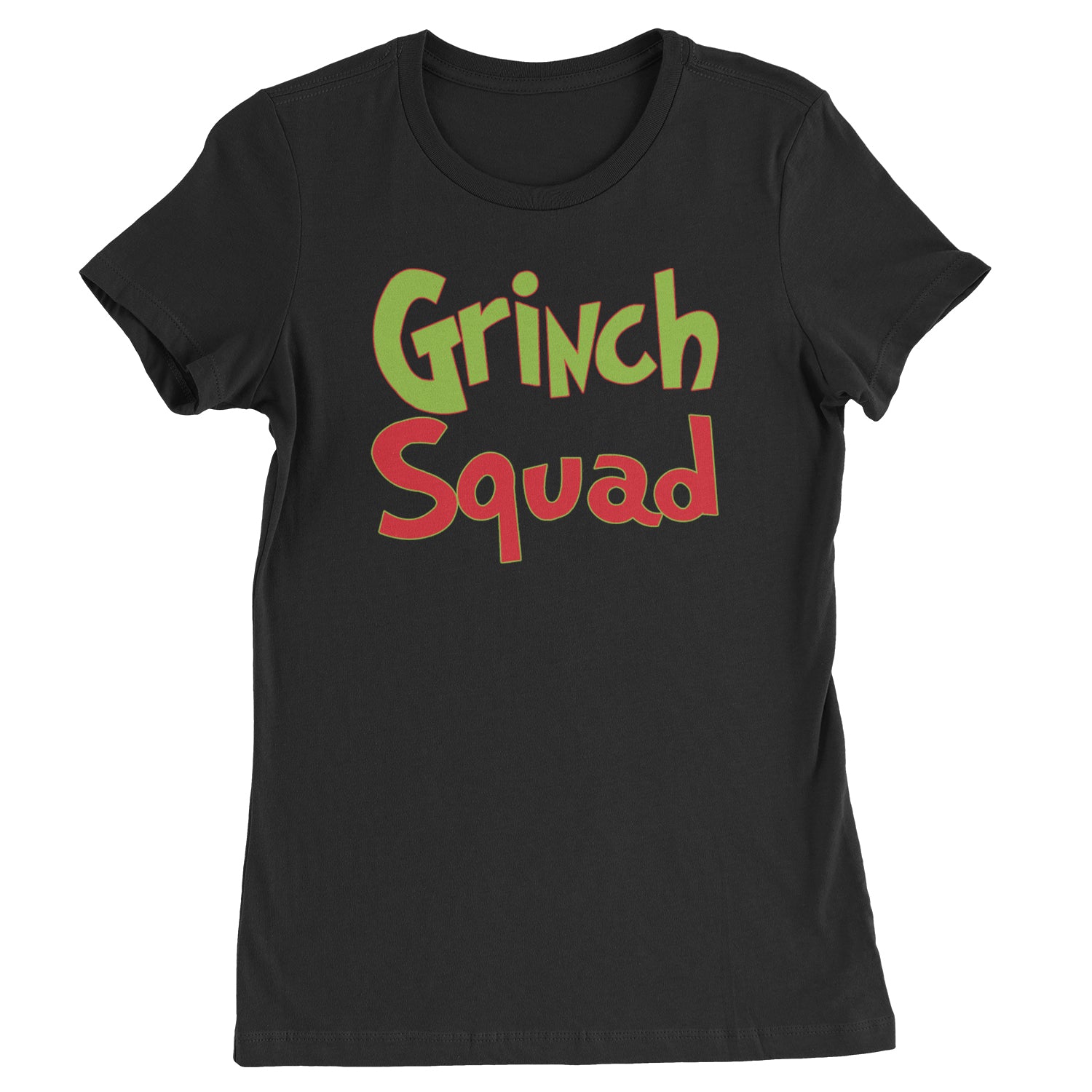 Gr-nch Squad Jolly Grinchmas Merry Christmas Womens T-shirt