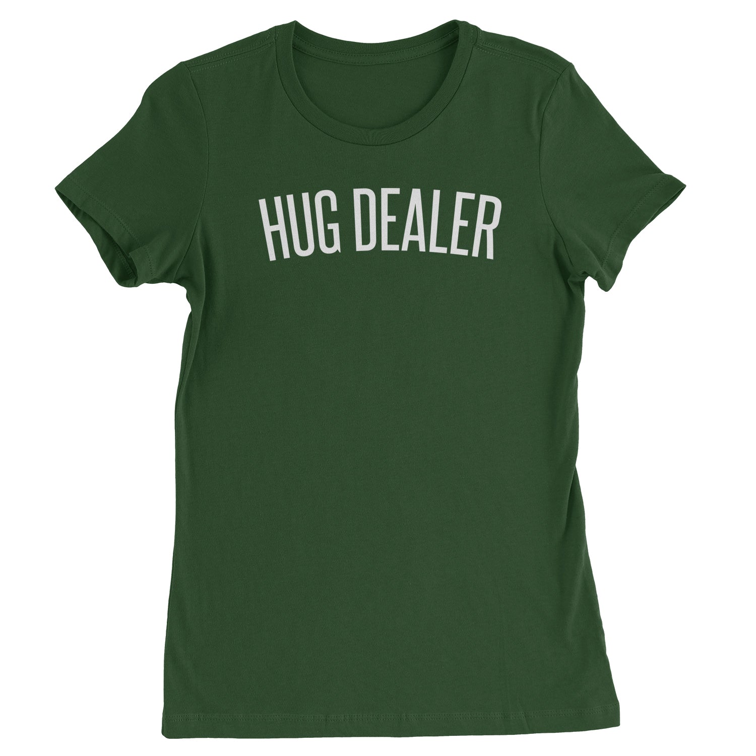 Hug Dealer Womens T-shirt dealing, free, hug, hugger, hugs by Expression Tees