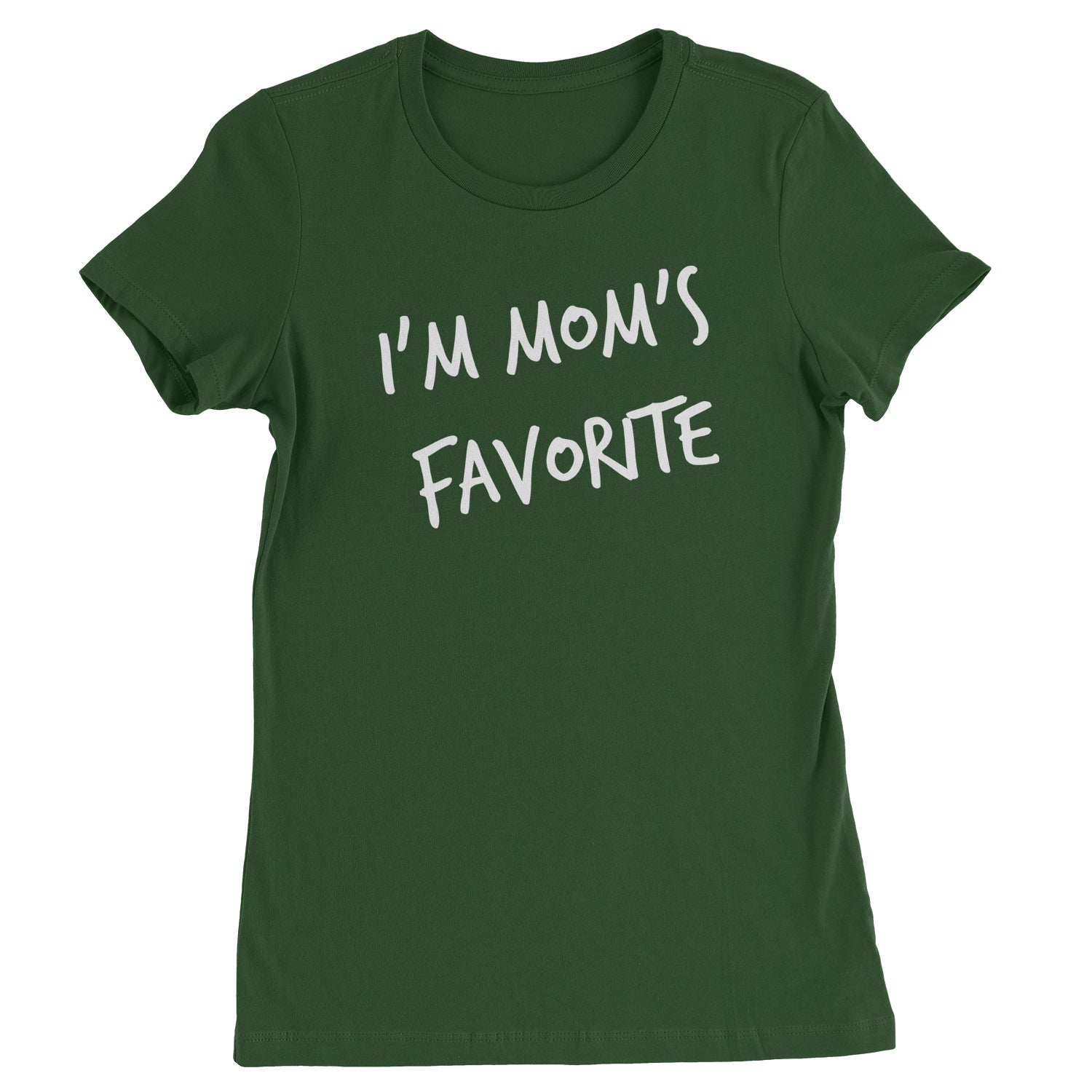 I'm Mom's Favorite Womens T-shirt bear, buck, mama, papa by Expression Tees