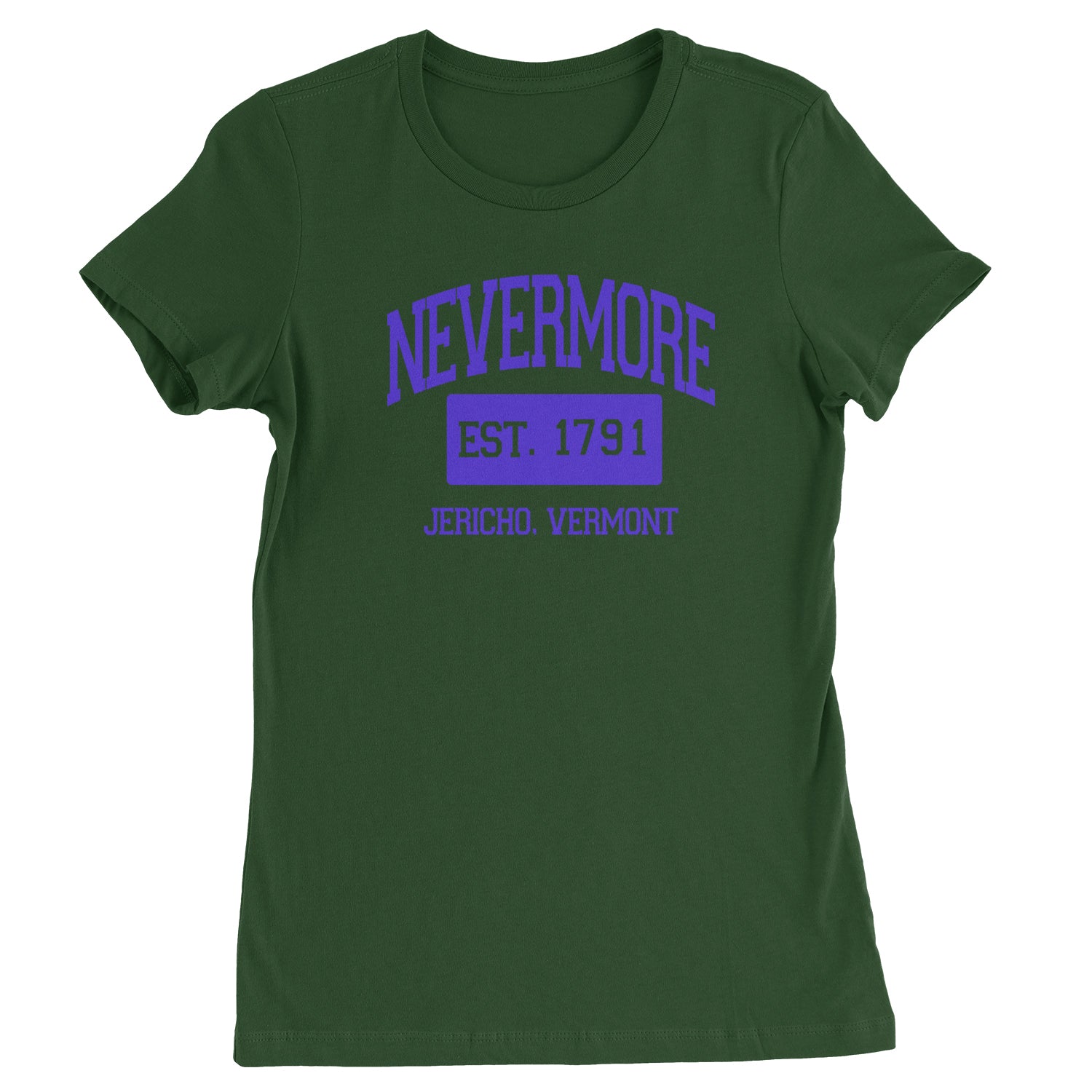 Nevermore Academy Wednesday Womens T-shirt addams, family, gomez, morticia, pugsly, ricci, Wednesday by Expression Tees