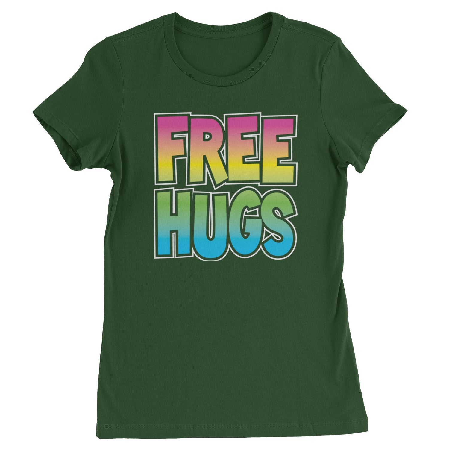 Free Hugs Womens T-shirt free, hugger, hugging, hugs by Expression Tees