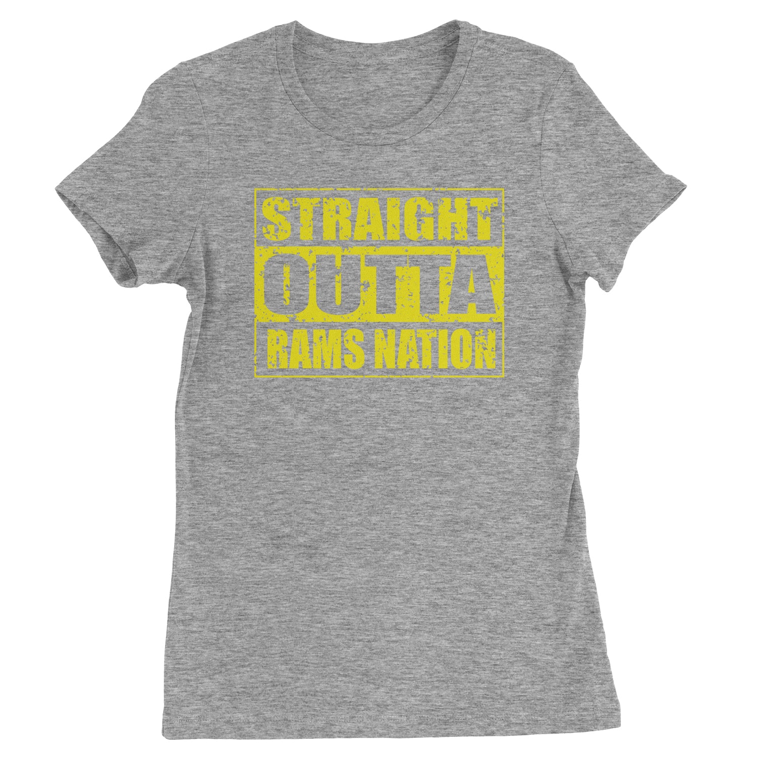 Straight Outta Rams Nation Womens T-shirt california, football, jersey by Expression Tees