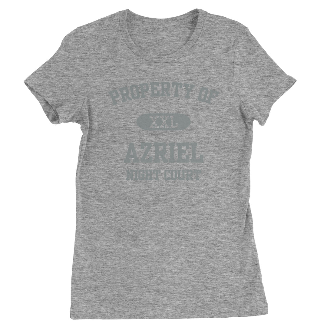 Property Of Azriel ACOTAR Womens T-shirt acotar, court, maas, tamlin, thorns by Expression Tees