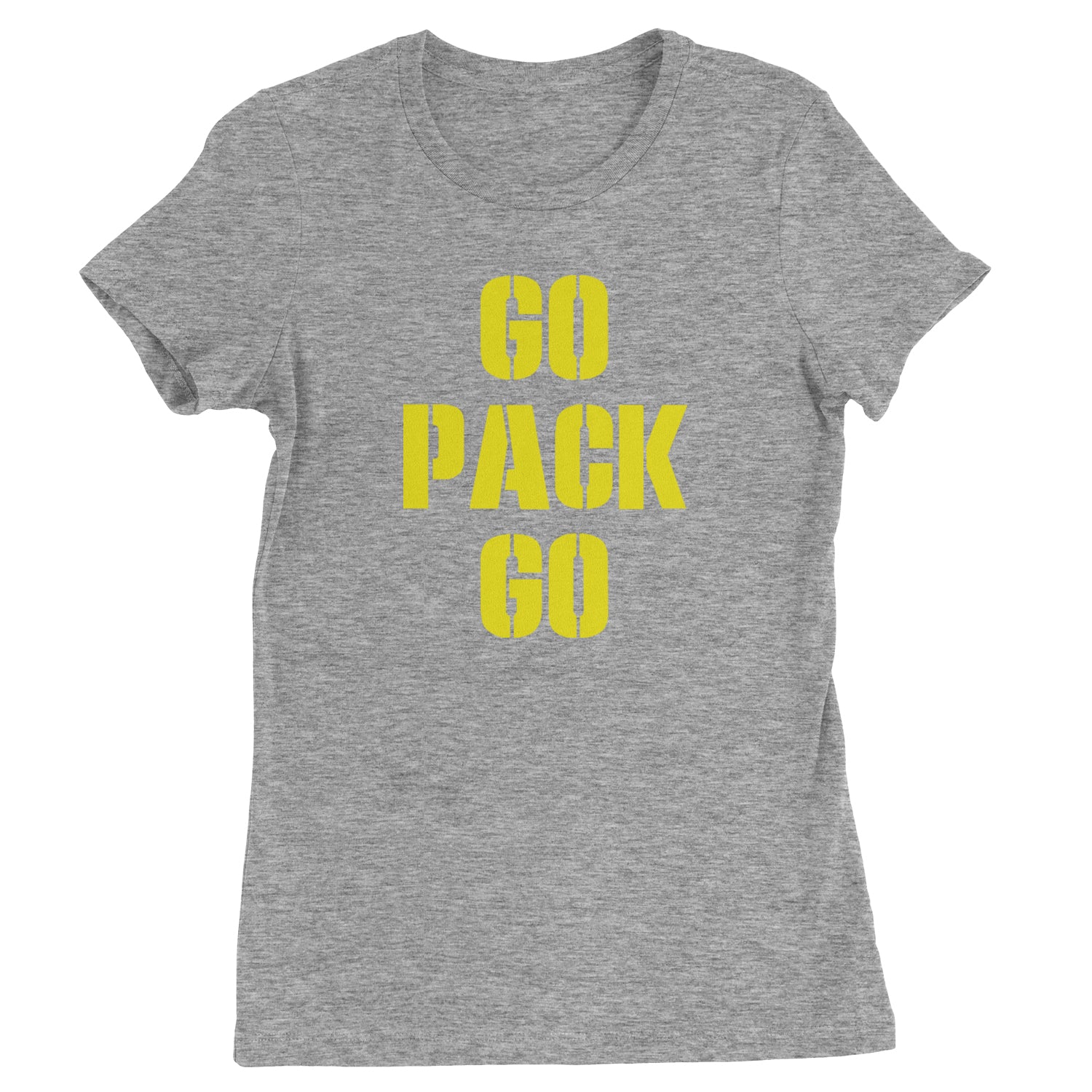 Go Pack Go Green Bay Womens T-shirt football, greenbay, packer by Expression Tees
