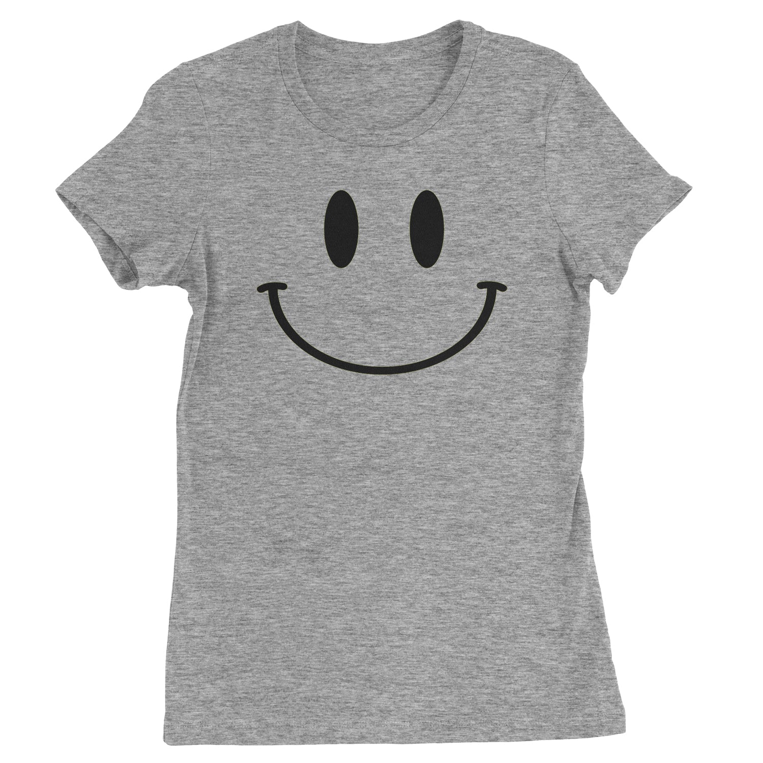 Emoticon Big Smile Face Womens T-shirt emoji, emoticon, face, happy, smiley by Expression Tees