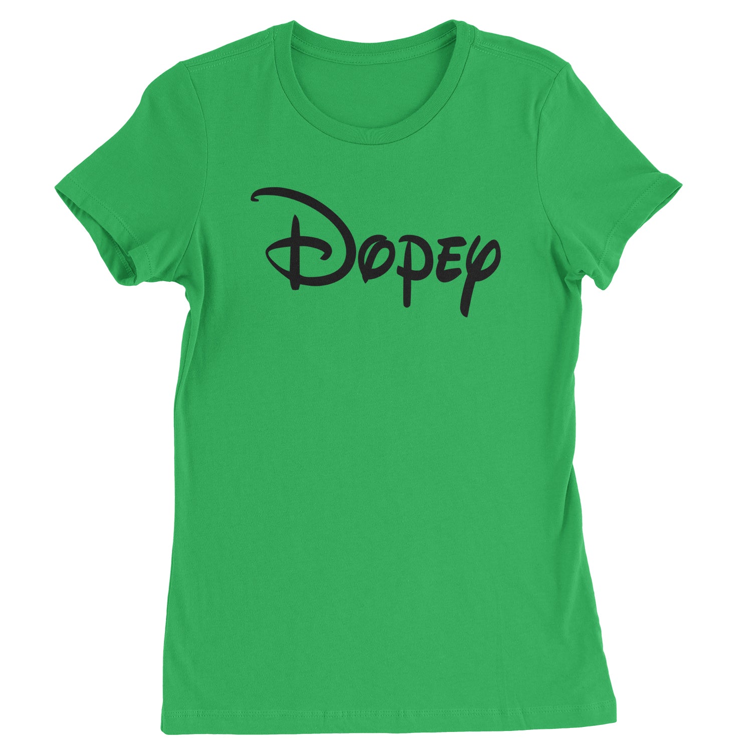 Dopey - 7 Dwarfs Costume Womens T-shirt and, costume, dwarfs, group, halloween, matching, seven, snow, the, white by Expression Tees