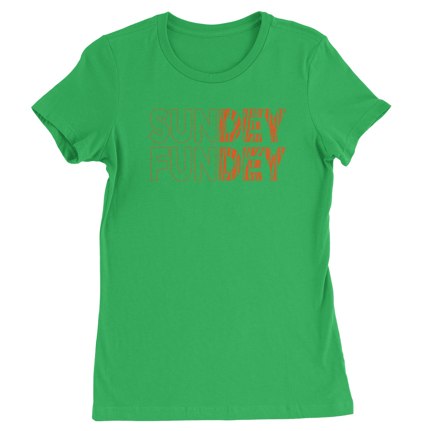 SunDEY FunDEY Sunday Funday Womens T-shirt ball, burrow, dey, foot, football, joe, ohio, sports, who by Expression Tees