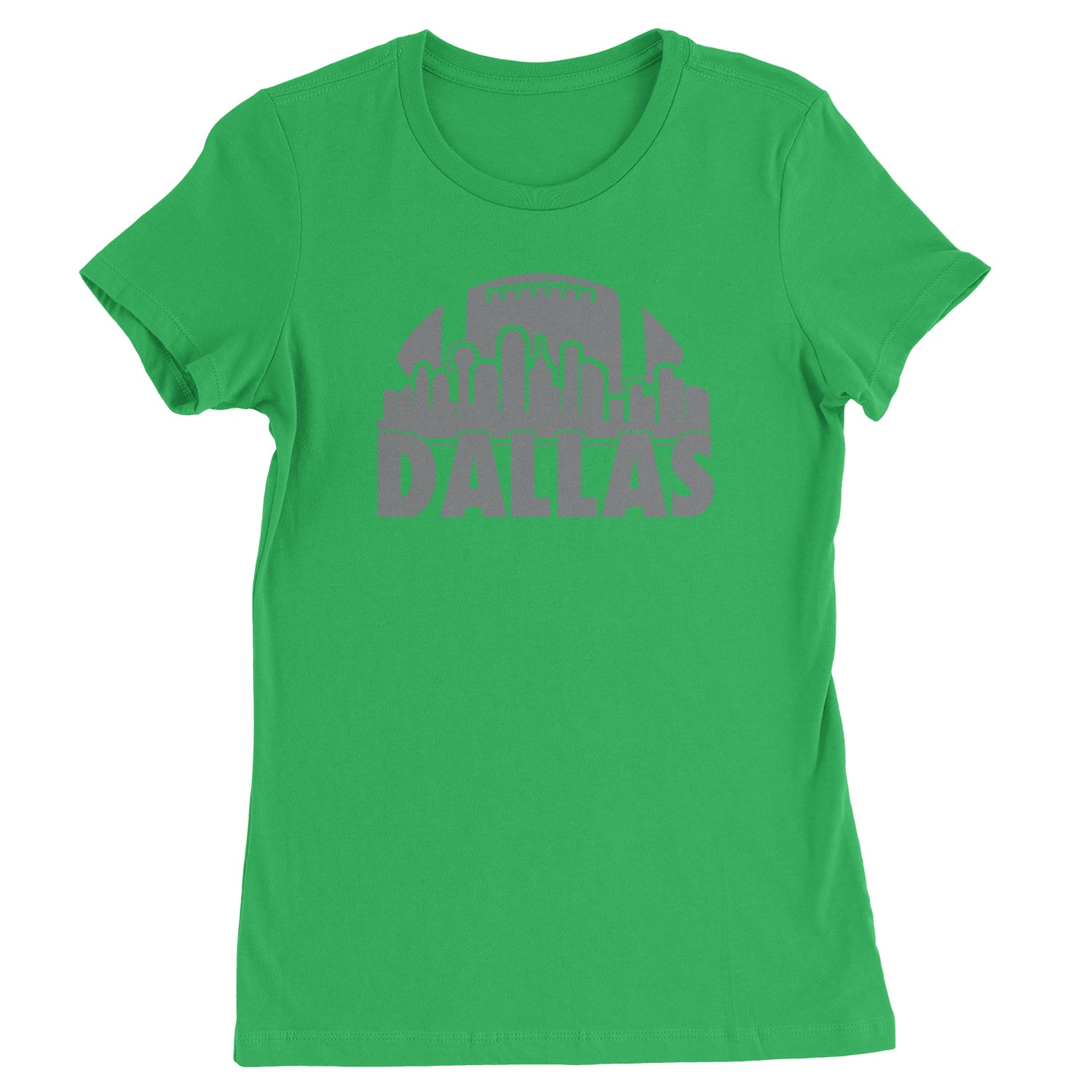Dallas Texas Skyline Womens T-shirt dallas, Texas by Expression Tees