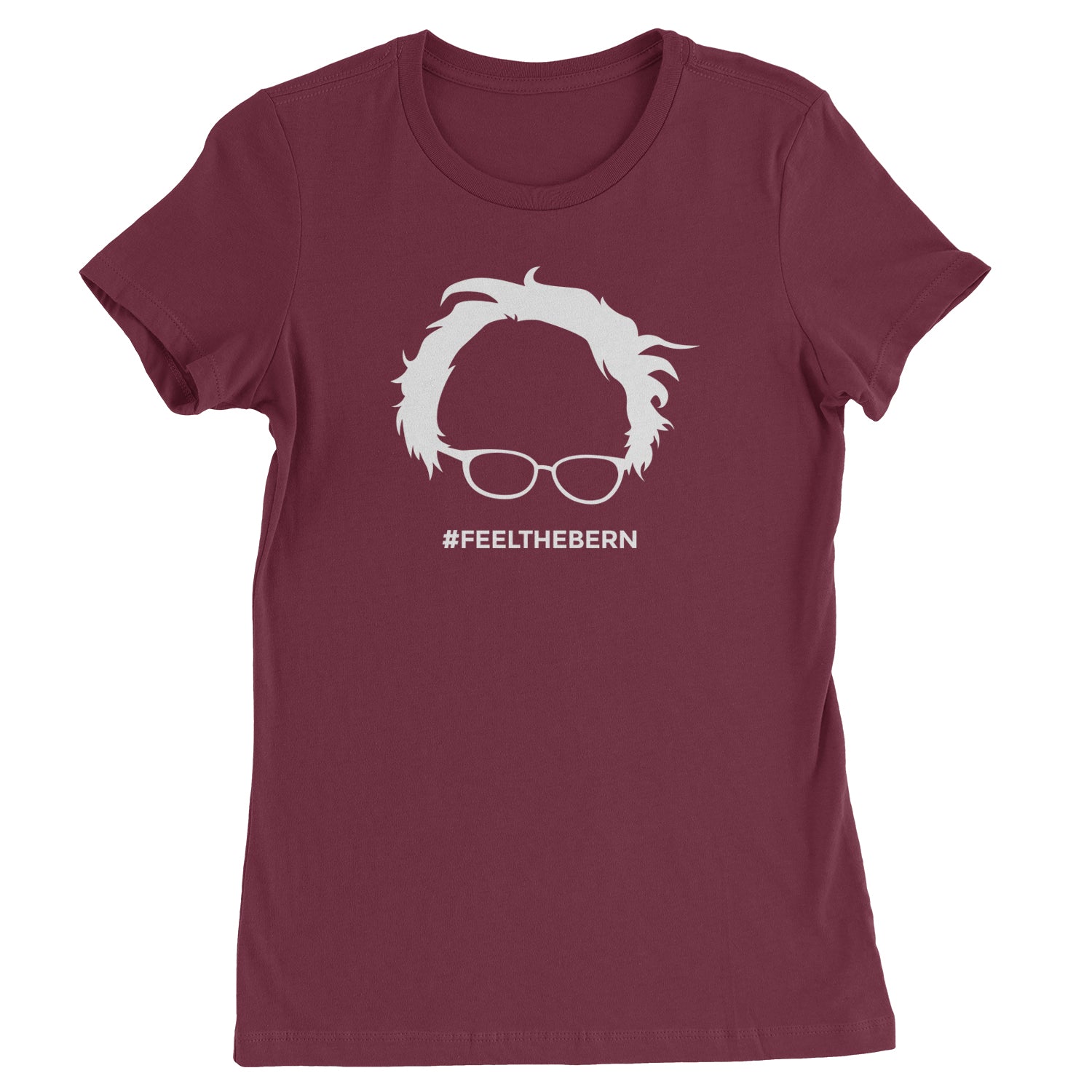 Feel The Bern - Bernie Sanders For President 2024 Womens T-shirt bernie, feelthebern, for, president, progressive, sanders, senator, socialist, vermont by Expression Tees